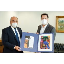 Obra de campo-larguense faz parte do Acervo Artístico do Palácio Iguaçu